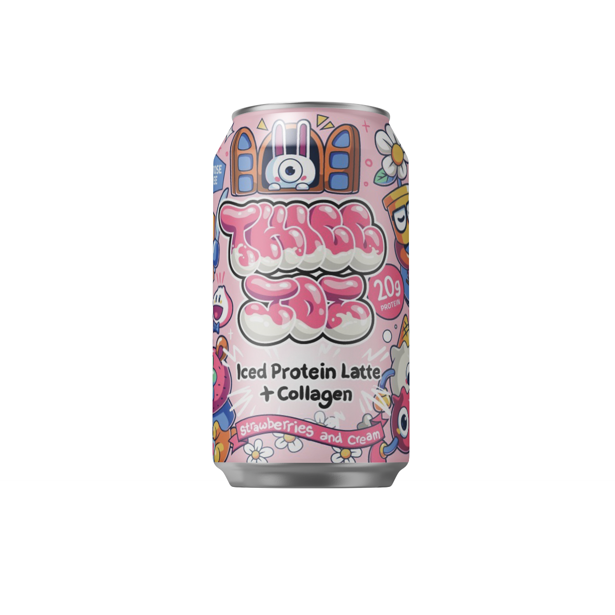 Thicc Joe- Strawberries and Cream 12 pack